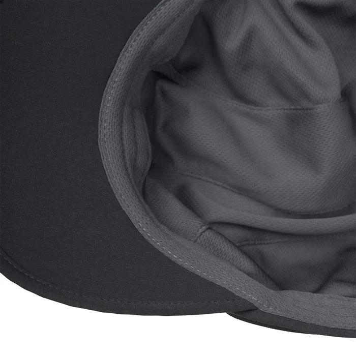 Trekmates Atacama Sun Cap with zip away Legionnaire's Flap - Thunder Grey