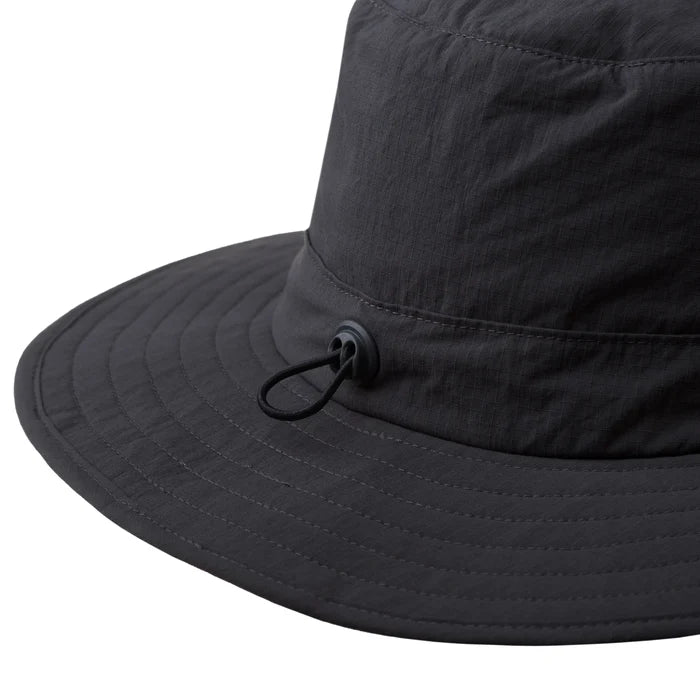 Trekmates Borneo Mosi Repellent Wide Brimmed Hat with Mosi net - Ash Grey