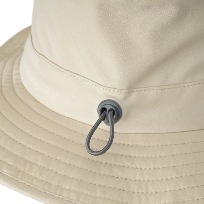 Trekmates Borneo Wide Brimmed Sun Hat with Mosi Net - Linen