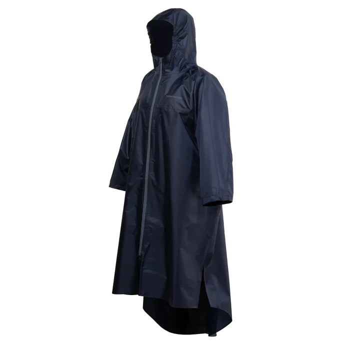 Trekmates Deluxe Full Zip Waterproof Poncho - Navy