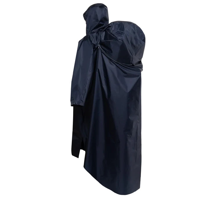 Trekmates Deluxe Full Zip Waterproof Poncho - Sumac Red