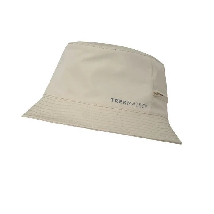Trekmates Mojave Bucket Sun Hat with Legionnaires Flap - Linen