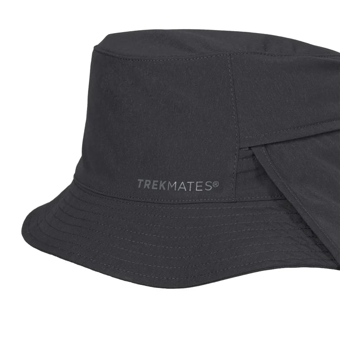 Trekmates Mojave Bucket Sun Hat with Legionnaires Flap - Thunder