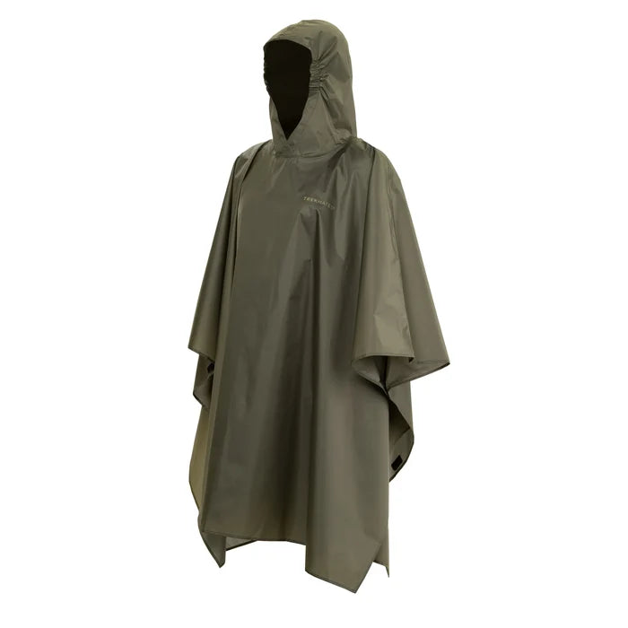 Trekmates Tour Lightweight Waterproof Hooded Poncho  - Moss Green
