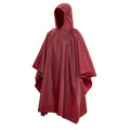 Trekmates Tour Lightweight Waterproof Hooded Poncho  - Sumac Red