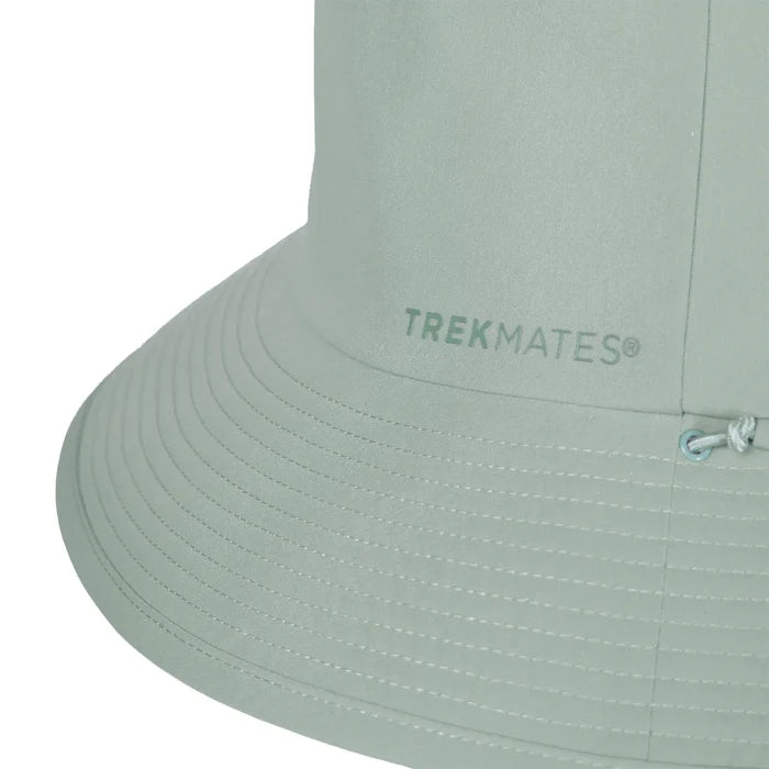 Trekmates Women's Ara Wide Brimmed Bucket Hat - Sage Green