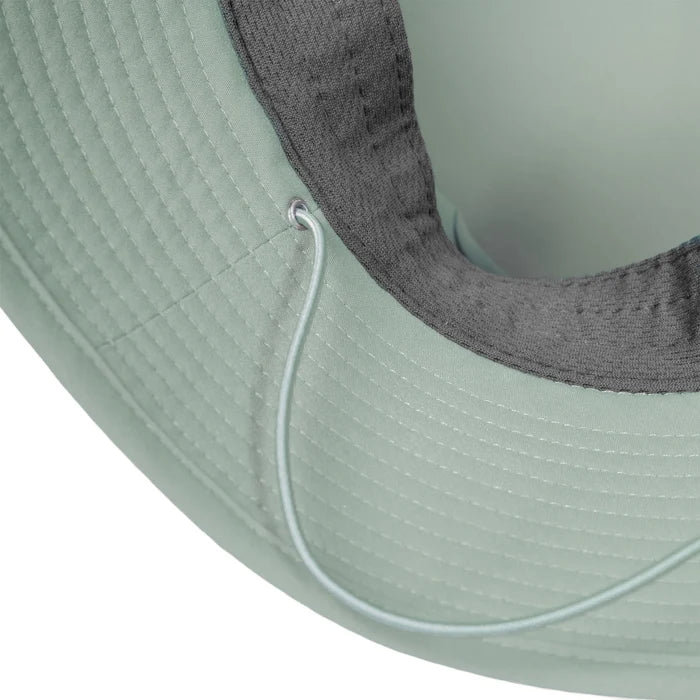 Trekmates Women's Ara Wide Brimmed Bucket Hat - Sage Green