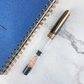 TWSBI Diamond 580 Fountain Pen - Smoke w/ Rose Gold Trim