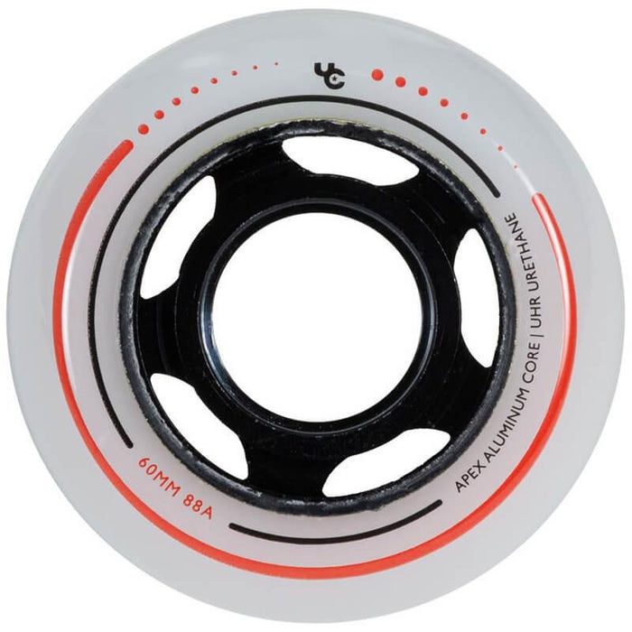 Undercover Apex Milky 60mm Wheels - Inlinex