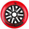 Undercover Raw 125mm Red Wheels - Inlinex