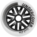 Undercover Raw 125mm White Wheels - Inlinex