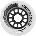 Undercover Raw 90mm White Wheels - Inlinex