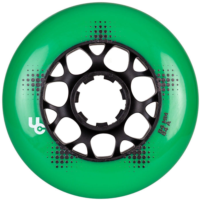 Undercover Team Pro 84mm 84A Green (4-Pack)