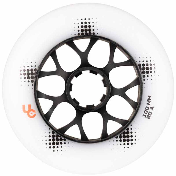 Undercover Team PRO 100 White Wheels - Inlinex
