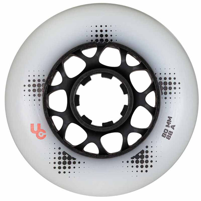 Undercover Team PRO 80 White Wheels - Inlinex
