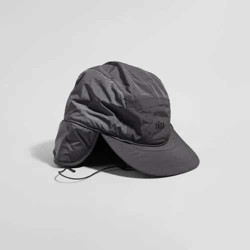 VÅGA Padded Hiker Water Resistant Insulated Cap - Mid Grey