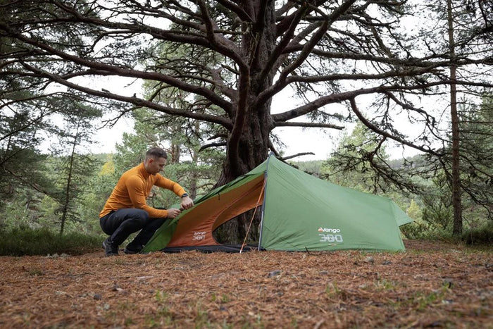Vango Nevis 300 3 Person Lightweight Trekking Tent - Pamir Green