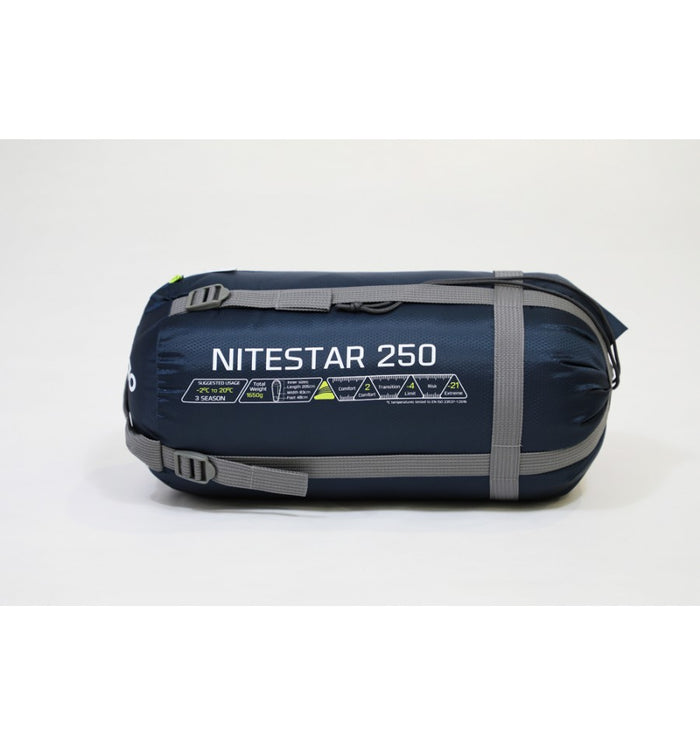 Vango Nitestar Alpha 250 Sleeping Bag - Ocean Green