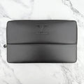 Visconti Leather 12 Pen Holder - Black