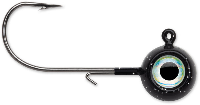 VMC Neon Moon Eye Jigheads Black