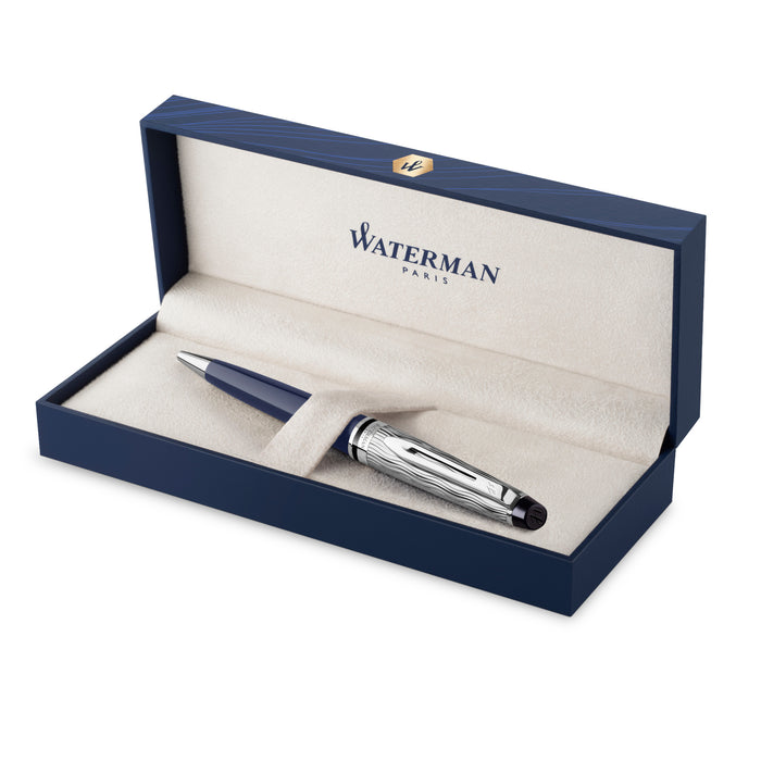 Waterman Expert Ballpoint Pen - L'essence du Bleu (Special Edition) | Atlas Stationers.