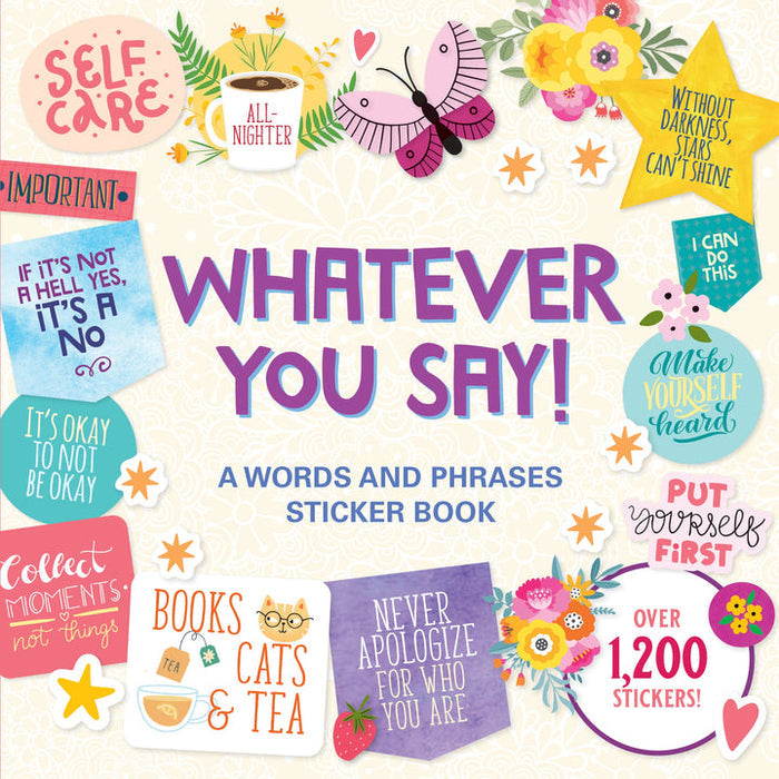 Atlas Stationers - Whatever You Say Sticker Book - Stickers