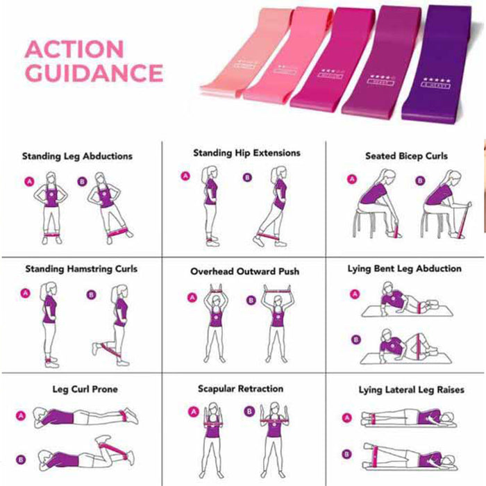Women Workout Resistance Band - Inlinex