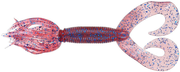 Cinnamon with Red & Blue Flake