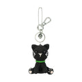 The Sak Yarnicharmz Dangle - Hand Crochet - Black Cat