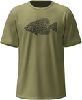 Z-Man Crappie BaitZ TeeZ - Army Green Military Heather