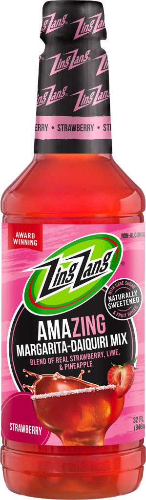 Zing Zang Strawberry Margarita Daiquiri Mix 32oz